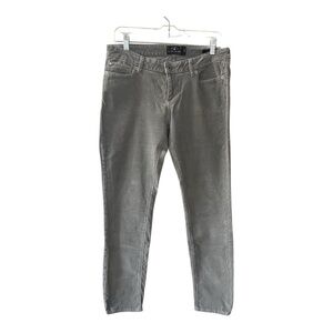 Lucky Brand Women’s Lolita Skinny Gray Corduroy Pants Size 8/29